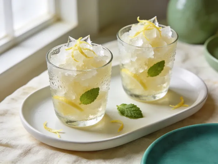 Citron-granita