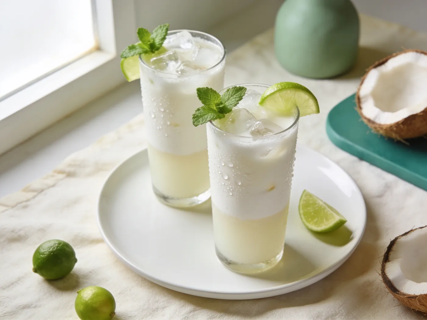 Kokos-lime mocktail