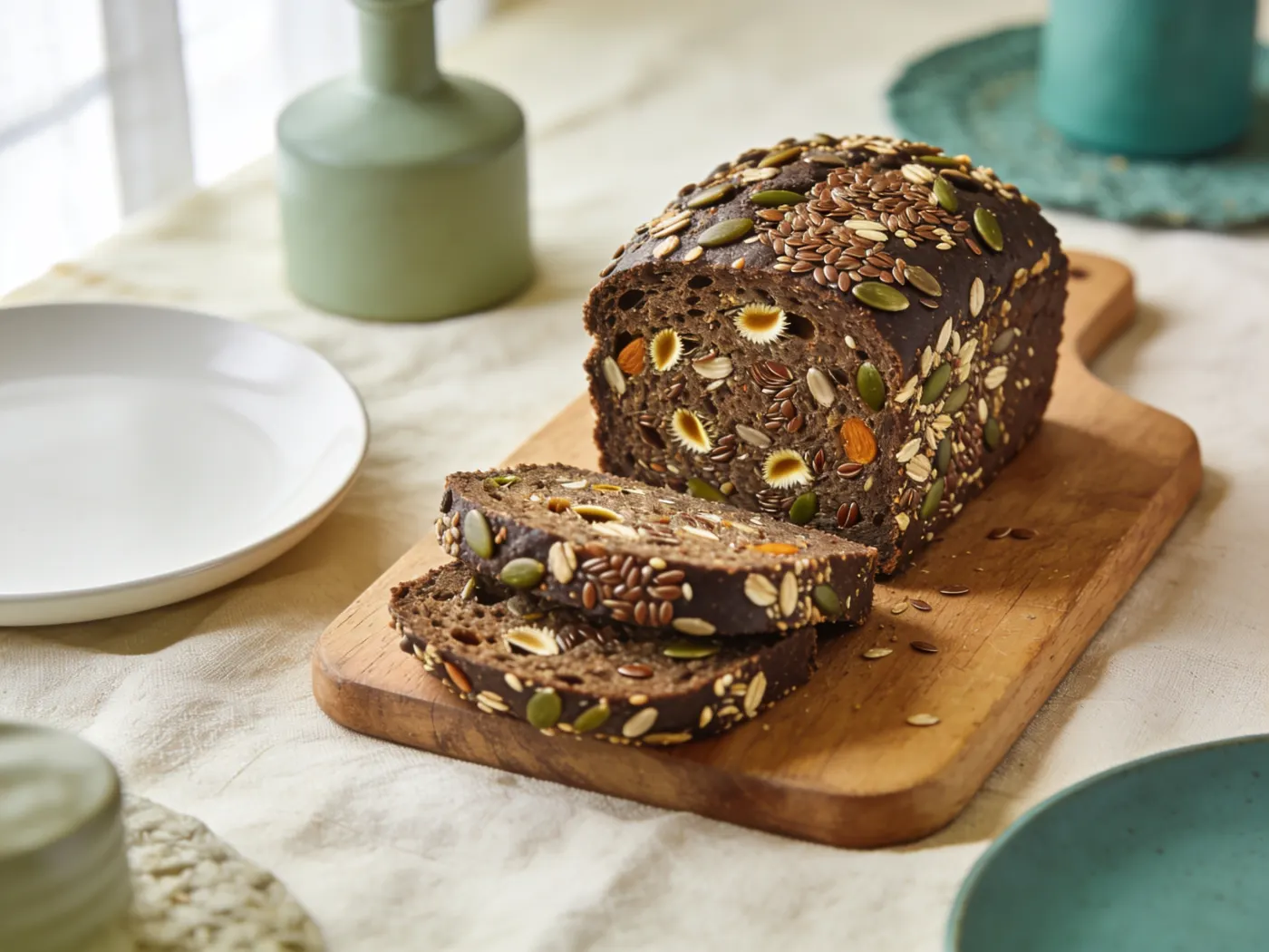 Kernerugbrød — uden rug og mel