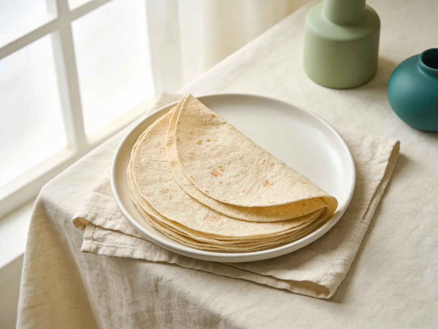 Bløde LCHF-tortillas